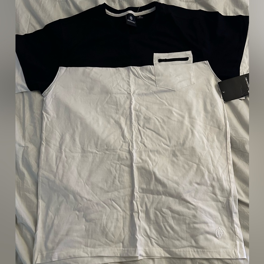 Black and White Men's Shirt